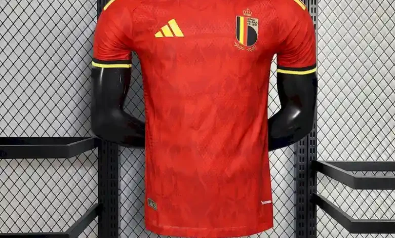 Belgium 2026 World Cup Jersey