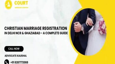 Christian Court Marriage in Delhi