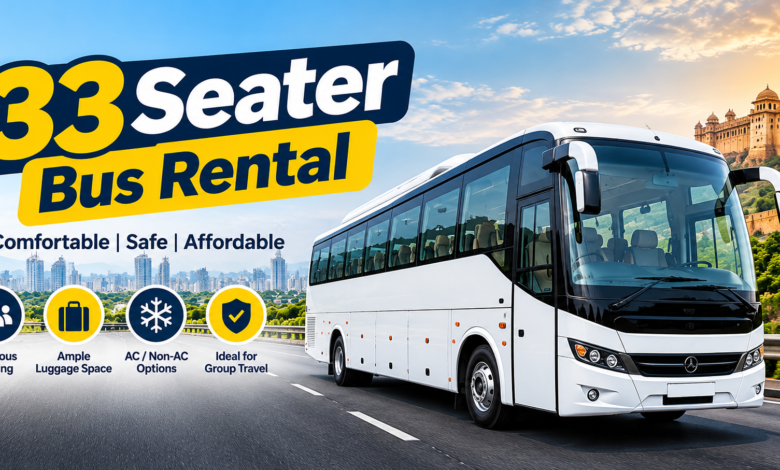 33 Seater Bus Rental