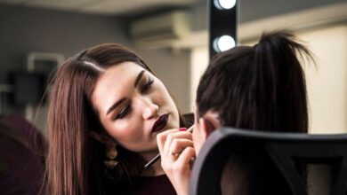 Cinematic makeup artist