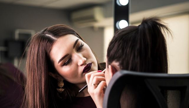 Cinematic makeup artist