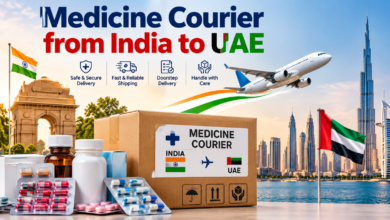 Medicine Courier from India to Uae​