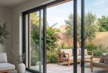 Minimalist Slimline Aluminium Sliding Doors