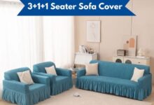 stretchable sofa cover 3 seater​